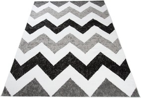 TA Koberec Z903E WHITE MAYA PP EYM Sivý Obdĺžnikový Rozmer: 200x200 cm