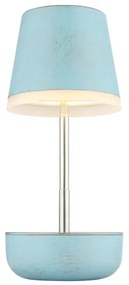 Globo 36638B - LED Solárna lampa 10xLED/0,06W/3V IP44 modrá