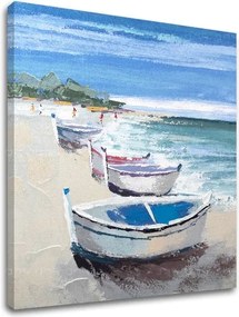 Obraz na plátne LOĎKY V PRÍSTAVE 1 dielny XOBCHZH3549E1