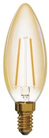 LED žiarovka Vintage Candle 2W E14 teplá biela+ 70503