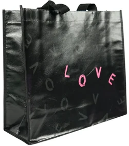 Nákupná taška SHOP & GO 37 cm - viac variantov Varianta: Love