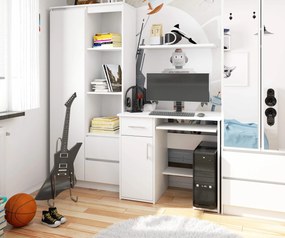 PC stolík Jaloms (biela). Vlastná spoľahlivá doprava až k Vám domov. 1067846