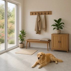 IVC Commercial, PVC podlaha - lino Logitex Ultimate 55 Gravel T96, na mieru, šíře 2m,4m, šedá, filc, chodba / predsieň