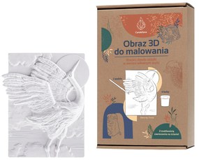 IKO 3D sadrová maľba – vtáčik