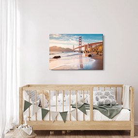 Obraz - Golden Gate Bridge (90x60 cm)