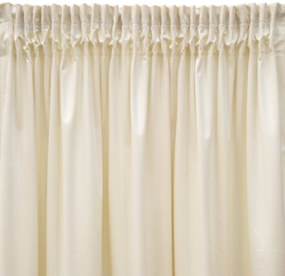 ZATEMŇOVACÍ ZÁVES NA PÁSKE PIERRE CARDIN SIBEL 140X270 CM KRÉMOVÁ