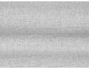 Svetlosivá čalúnená dvojlôžková posteľ s úložným priestorom a roštom 160x200 cm Mamaia – Micadoni Home