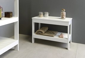 Aqualine Aqualine, ETIDE umývadlová skrinka 71,5x85x44 cm, matná biela, ET725