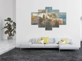 Obraz - William Stanley Haseltine, Santa Maria a Cetrella, Anacapri, reprodukcia (150x105 cm)