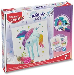 Súprava Maped Creativ - akvarelové obrázky - Jednorožec
