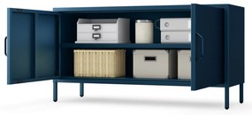 TV stolík na nožičkách ROSA, 1150 x 595 x 400 mm, Modern: tmavomodrá farba