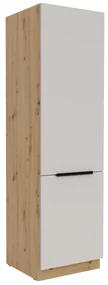 Potravinová kuchynská skrinka Sayla 60 DK-210 2F (kašmír + dub artisan). Akcia -20%. Vlastná spoľahlivá doprava až k Vám domov. 1121443