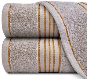 BAVLNENÝ UTERÁK TIWANO 70X140 CM SIVÁ