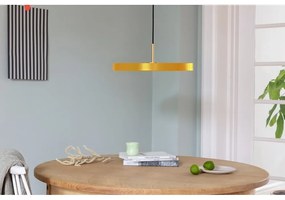 Žlté LED závesné svietidlo s kovovým tienidlom ø 43 cm Asteria – UMAGE