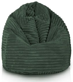 Sedací vak Bag Sako L Stripe Farba: Zelený