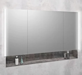 Sapho Sapho, INTEGRA zápustná galérka s LED osvetlením, 125x70cm, IN125