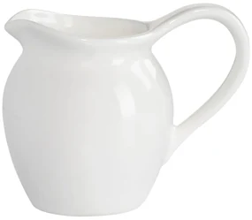 Biela porcelánová nádobka na mlieko Maxwell &amp; Williams Basic, 110 ml