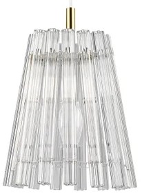 Zuma Line P0547-01H-F9AC - Luster na lanku BACH 1xE14/40W/230V zlatá