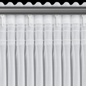 ZÁCLONA NA PÁSKE KAREN 140X270 CM BIELA