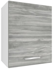 Kuchynská skrinka Belini horná 45 cm šedý antracit Glamour Wood  TOR SG45/1/WT/GW1/0/E