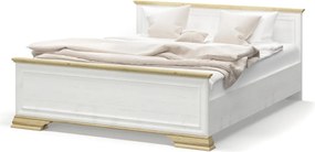 Manželská posteľ 160 JARMANKA, borovica/dub zlatý