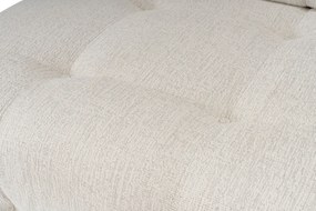 Doblo 3 Seat with Pouffe ( L1-O1-1R-Pouffe) - Krém