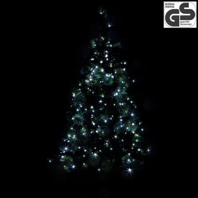 VOLTRONIC Vianočná reťaz 5 m, 50 LED, studená biela