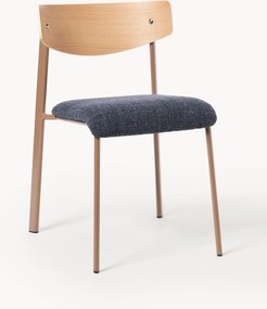 Čalúnená stolička z dubového dreva Nadia