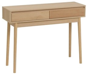Konzolový stolík v prírodnej farbe 30x100 cm Iona – Casa Selección
