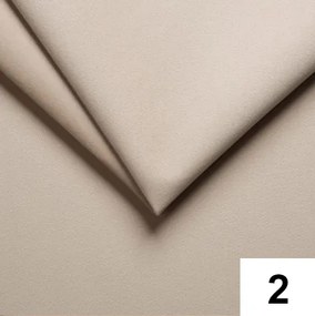 Čalúnená posteľ boxspring DIRELIS TRINITY 140x200 cm béžová Matrac: Matrac Bonell pružinový