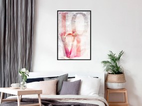 Artgeist Plagát - Magnolia Love [Poster] Veľkosť: 40x60, Verzia: Čierny rám