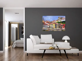 Obraz - Ribeira, Portugalsko (90x60 cm)