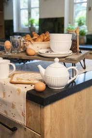Béžová bavlnená detská chňapka - podložka Your Favorite Breakfast - 20*20 cm