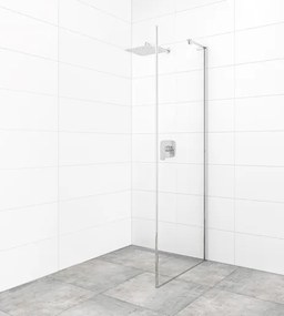 Bočné zástena k sprchovacím dverám 100 cm SAT TGD NEW SATTGDNSTENA100CRT