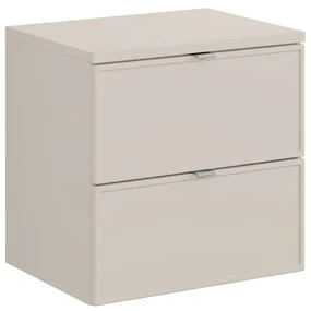 Závěsná skříňka Bella Cashmere s deskou 60 cm kašmírová