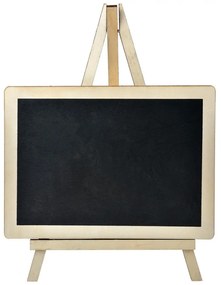 Malá drevená tabuľka na stojane - 20*1*15 cm