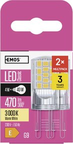 XXXLutz LED ŽIAROVKA G9 - Doplnky k svietidlám - 005710079502