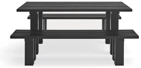 Jedálenský stôl s doskou z borovicového dreva 100x180 cm Banda – Teulat