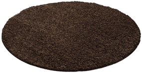 Ayyildiz Kusový koberec LIFE 1500, Okrúhly, Hnedá Rozmer koberca: 160 cm KRUH