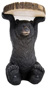 Animal Bear príručný stolík o 33 cm hnedý