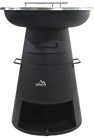 Gril na drevené uhlie ø 58,5 cm Plancha Moon – Cattara