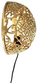 Art Deco nástenná lampa zlatá - Maro