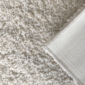 DY Krémový protišmykový shaggy koberec Camel Rozmer: 60x100 cm