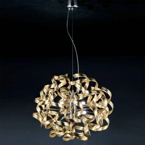 Závesná lampa Gold, Ø 50 cm