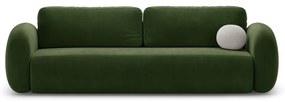 Zelená zamatová rozkladacia/s úložným priestorom pohovka 262 cm Tonale – Cosmopolitan Design