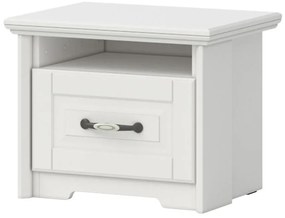 Nočný stolík Evergreen ns1/eg ivory mat