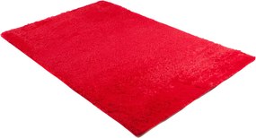 TA Koberec RED RED SILK Červený Obdĺžnikový Rozmer: 140x200 cm