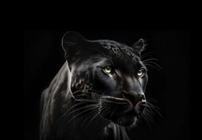 Fototapeta - Čierny panter (147x102 cm)