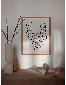 Plagát 30x40 cm Dancing Dots – Leise Dich Abrahamsen – The Poster Club