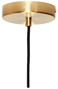 Zelené sklenené závesné svietidlo ø 20 cm Ripple – Hübsch